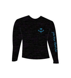 TKS Men’s Loosefit Sunshirt Heather Charcoal